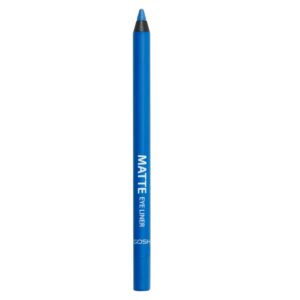 gosh, matte eye liner, matita crema, matita kohl, crazy blue, 1.2 g
