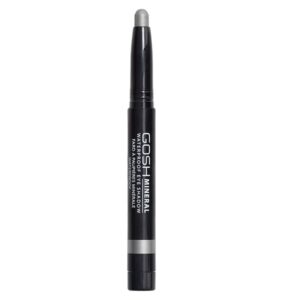 gosh, mineral, ombretto in crema, 006, metallic grey, 2.5 g