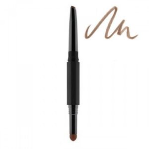 gosh, shape & fill, doppio, matita crema per sopracciglia, 002, grigio marrone, 0.5 g *tester