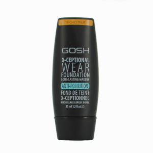 gosh, x ceptional wear, vitamina e, durevole, fondotinta in crema, 19, castagna, 30 ml