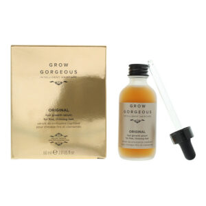 grow gorgeous, original growth, siero per capelli, per la stimolazione della crescita, 60 ml