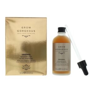 grow gorgeous, original growth, siero per capelli, per la stimolazione della crescita, 90 ml