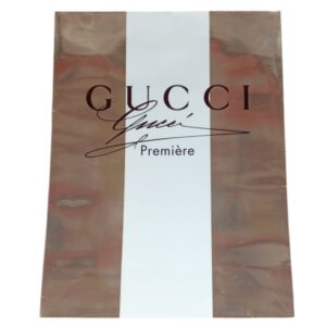 gucci, premiere, shopping, borsa di cartone gwp