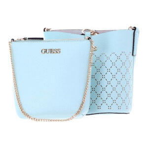 guess, amara, pelle sintetica, borsa in tessuto, fare surf, xg849301, per le donne, 18/21 x 20 x 14 / 14/18 x 17,5 x 6,5 cm