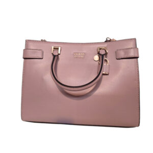 guess, atene, pelle sintetica, borsa in tessuto, biscotto, hwvs8419060wml, per le donne, 20 x 25 x 5 cm