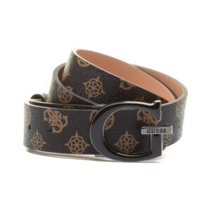 guess, dalma, cintura in tessuto, bw7425 vin35 bnl s, marrone, per le donne, taglia s