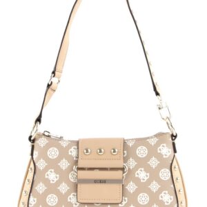guess, greta, borsa in tessuto, mini, sabbia, hwvb81 29210, 16 x 29 x 5,3 cm