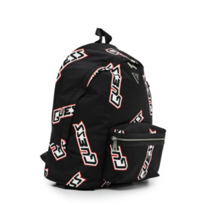 guess, guess, zaino in tessuto, nero, hmvcfap2310, per le donne, 29 x 42 x 15 cm