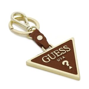 guess, guess, portachiavi in metallo, rw7421 p2201, marrone