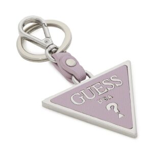 guess, guess, portachiavi in metallo, rw7421 p2201, lillà