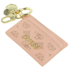guess, guess, portachiavi in pelle, rwjaca, nudo