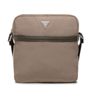 guess, guess, nylon e pelle, borsa a tracolla in tessuto, hmcern, 21,5 x 21,5 x 6,5 cm, per le donne