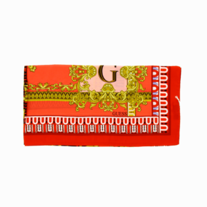 guess, guess, sciarpa in tessuto, aw9041sil90cor, per le donne