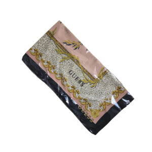 guess, guess, sciarpa in tessuto, rosa, 90 x 90, per le donne