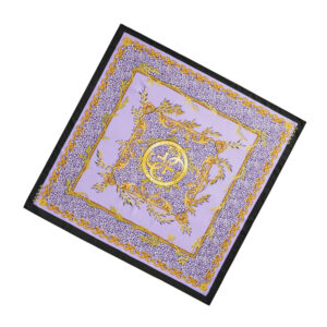 guess, guess, sciarpa in tessuto, viola, 90 x 90, per le donne