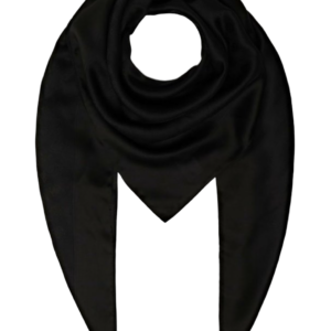 guess, helaina kefiah, sciarpa in tessuto, nero, logo 4g, aw8850 pol03, 135 x 135 cm, per le donne