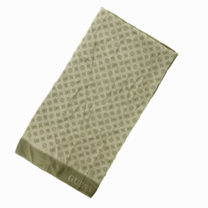 guess, helaina kefiah, sciarpa in tessuto, logo 4g, aw8850 pol03, 135 x 135 cm, per le donne