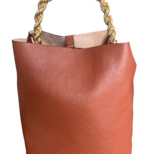 guess, jeans, borsa in tessuto, cognac, hwaidml2301cog, per le donne