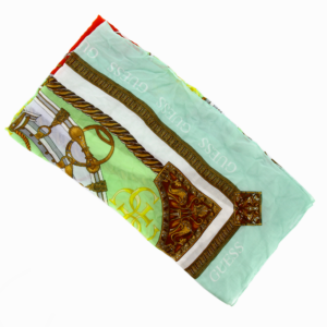 guess, kefiah, sciarpa in tessuto, aw8800mod03, 130 x 130 cm, per le donne