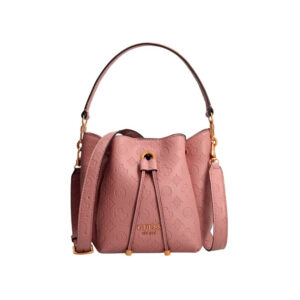 guess, zanelle, tessuto sintetico, borsa in tessuto, biscotto, pa849201, 22 x 15 x 5 cm