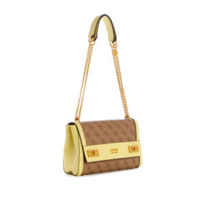 guess, scala, borsa in tessuto, borsa a tracolla, latte/chiaro, xa787019, per le donne