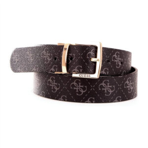 guess, tyren, cintura in tessuto, grigio, per le donne, taglia m