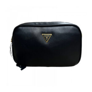 guess, vezzola, pelle ecologica, borsa in tessuto, nero, hmesca, per uomini, 20 x 5x 13 cm