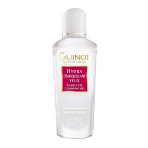 guinot, hydra yeux, pulizia delicata, gel detergente, per gli occhi, 100 ml