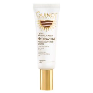 guinot, hydrazone, idratante, crema autoabbronzante, per il viso, 50 ml