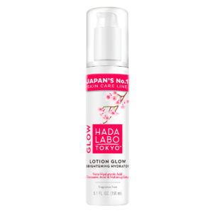 hada labo tokyo, glow, acido ialuronico, illuminazione, giorno, lozione, viso, 150 ml