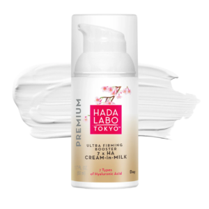hada labo tokyo, premium, 7 x ha, rassodante & luminosità, crema di latte, viso, 50 ml