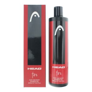 head, fire, gel doccia, per tutti i tipi di pelle, 400 ml