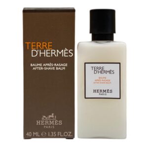 hermes, terre d'hermes, idratante, balsamo dopobarba, 40 ml *tester
