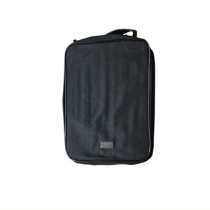 hugo boss, boss bottled, borsa in tessuto, scarpa, nero, unisex