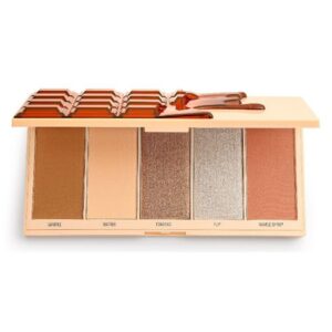 i heart revolution, chocolate, evidenziazione, palette viso, waffle, 5 sfumature, 18 g