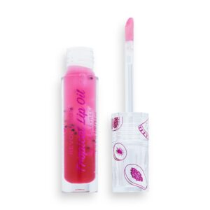 i heart revolution, tropical, riempimento, olio per le labbra, melograno, 3.8 ml