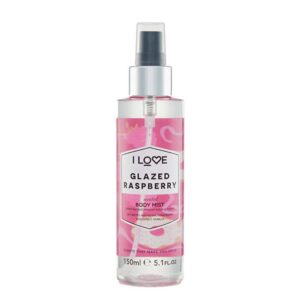 i love, signature collection, spray nebbia, lampone glassato, su tutto il corpo, 165 ml
