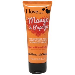 i love, originals, idratante, crema per le mani, mango e papaya, 75 ml