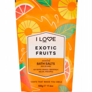 i love, signature collection, frutti esotici, sali da bagno, 500 g