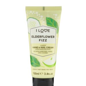 i love, signature collection, idratante, crema per mani e unghie, fizz di sambuco, 100 ml