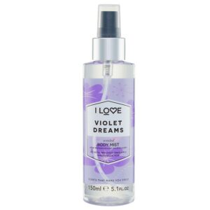 i love, signature collection, vegano, spray nebbia, sogni viola, su tutto il corpo, 165 ml