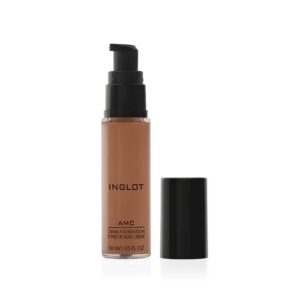 inglot, amc, bagliore naturale, fondotinta in crema, nf mw105, 30 ml
