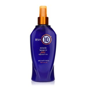 it's a 10, miracle deep plus keratin, trattamento in crema senza risciacquo per capelli, per l'idratazione, 295.7 ml