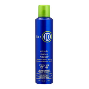 it's a 10, miracle, schiuma per styling capelli, per il volume, tenuta media, 262 ml