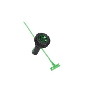 jakks pacific, 1 pneumatico + espulsore gara campioni stradali, jakks pacific, ruote volanti, verde, per ragazzi