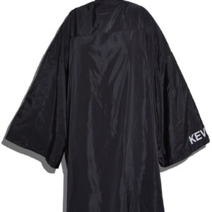 kevin murphy, colorme, mantella da parrucchiere in tessuto, nero