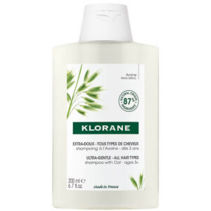 klorane, oat milk, shampoo per capelli, pulizia delicata, 200 ml