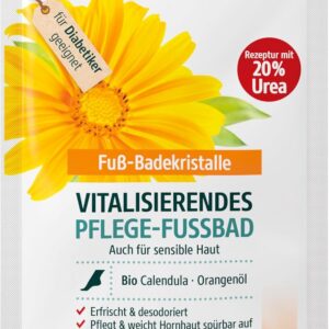 kneipp, foot care, calendula flower, rilassante, sali da bagno, 40 g