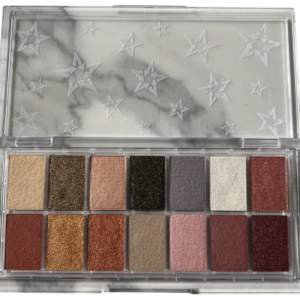 kat von d, planet fanatic, palette di ombretti, 14 shades, 18.2 g