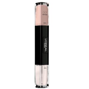 l'oreal paris, infallible, effetto gel, smalto per unghie 2 in 1, 001, rimani nue, 2 x, 5 ml